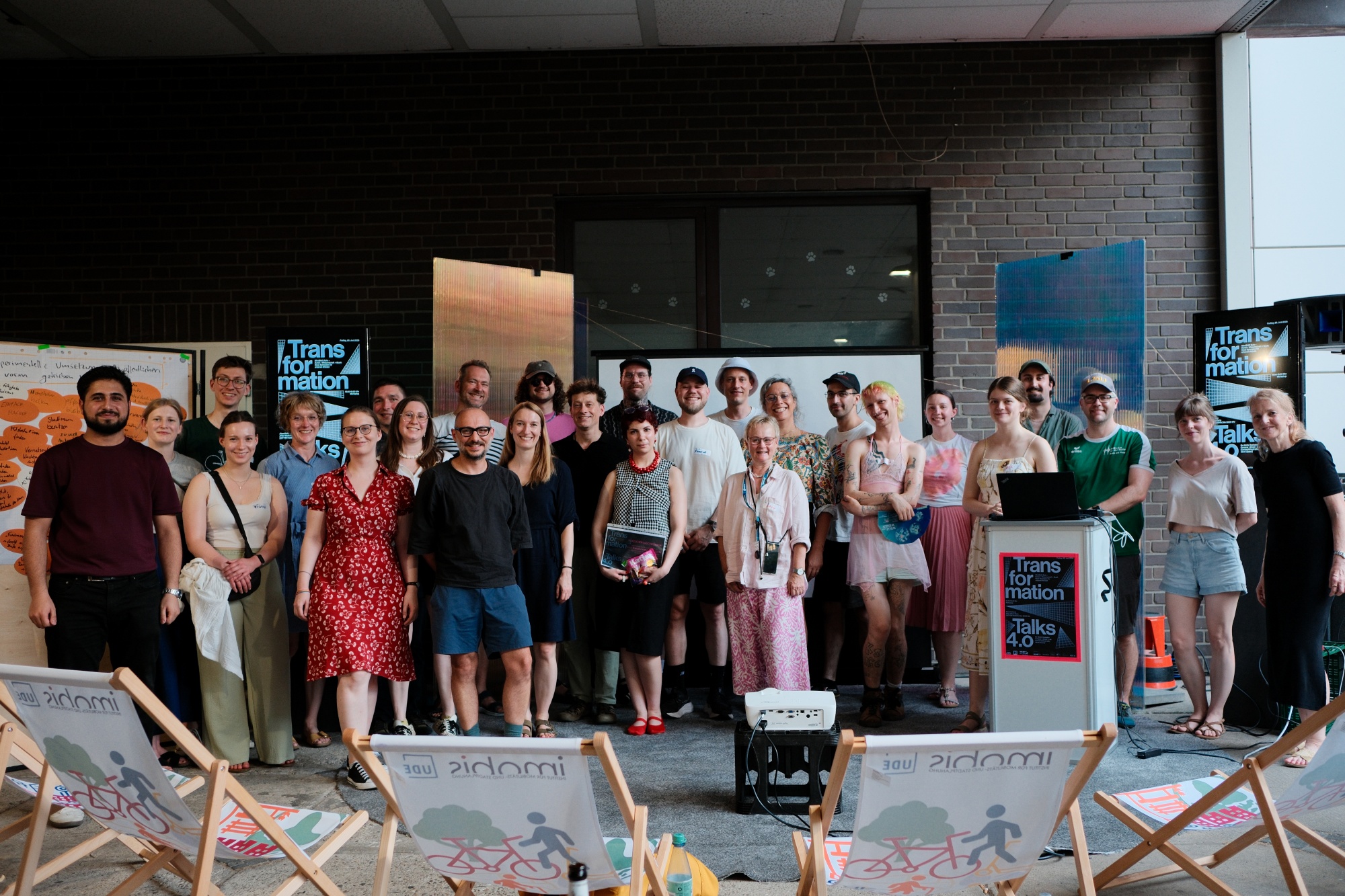 Group picture with 27 participants of the Transformation Talks